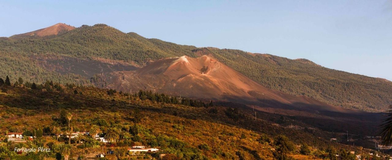 Cono del volcán Tajogaite